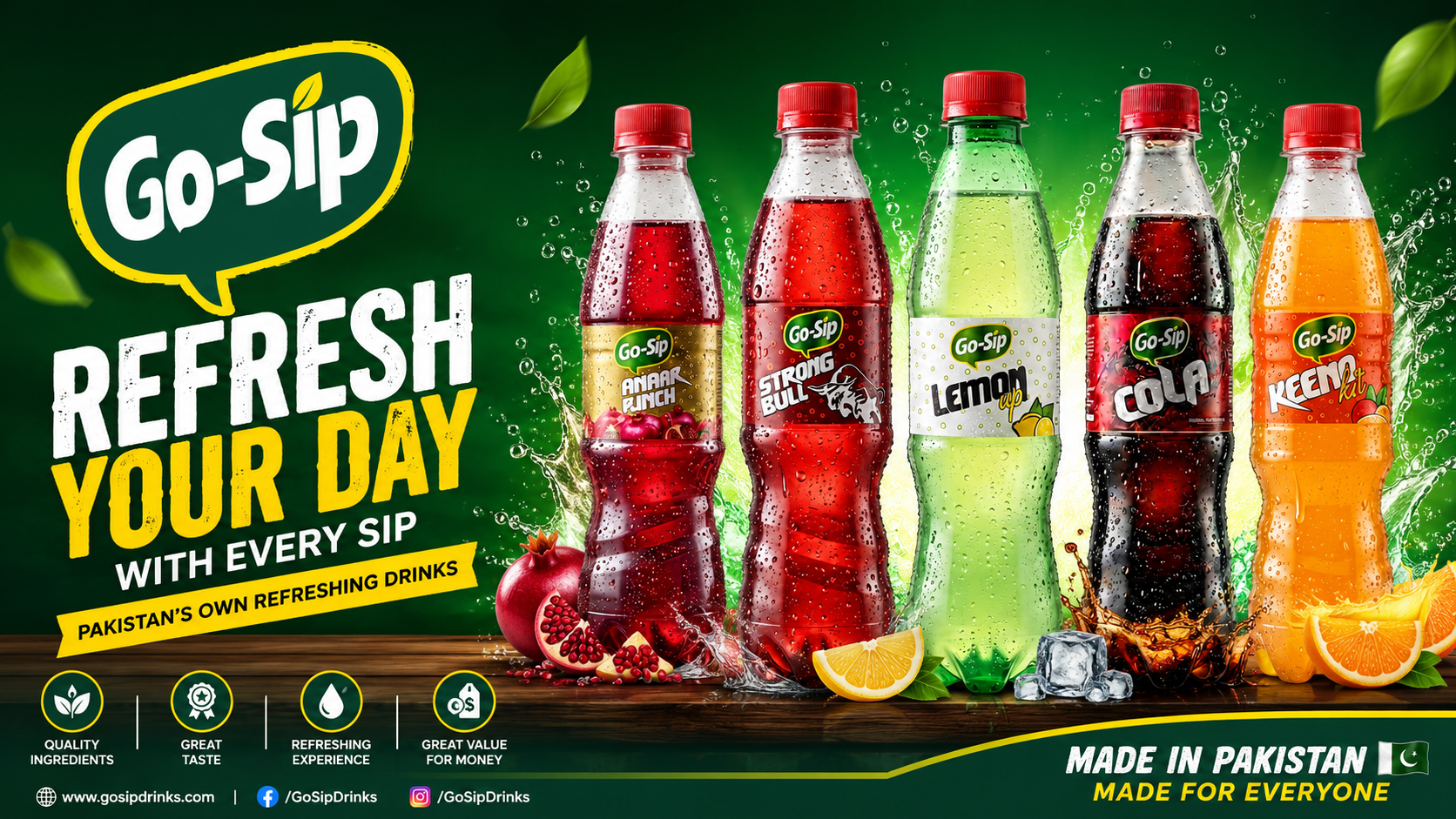 Become a Gosip Drinks Distributor in Pakistan | Start Your Beverage Distribution Business